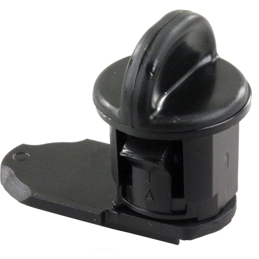 Thetford 94157 Hatch Thumb Lock Plastic Black - 94157