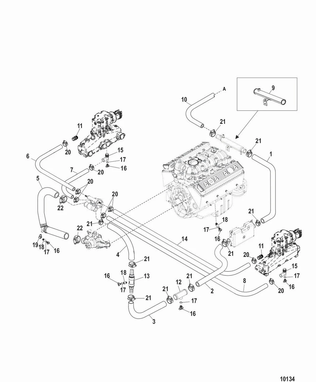 Quicksilver - Check Valve Kit - Quicksilver (862271a1)