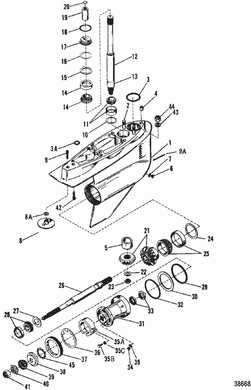 Quicksilver - Repair Kit-clutch - Quicksilver (803491t1)