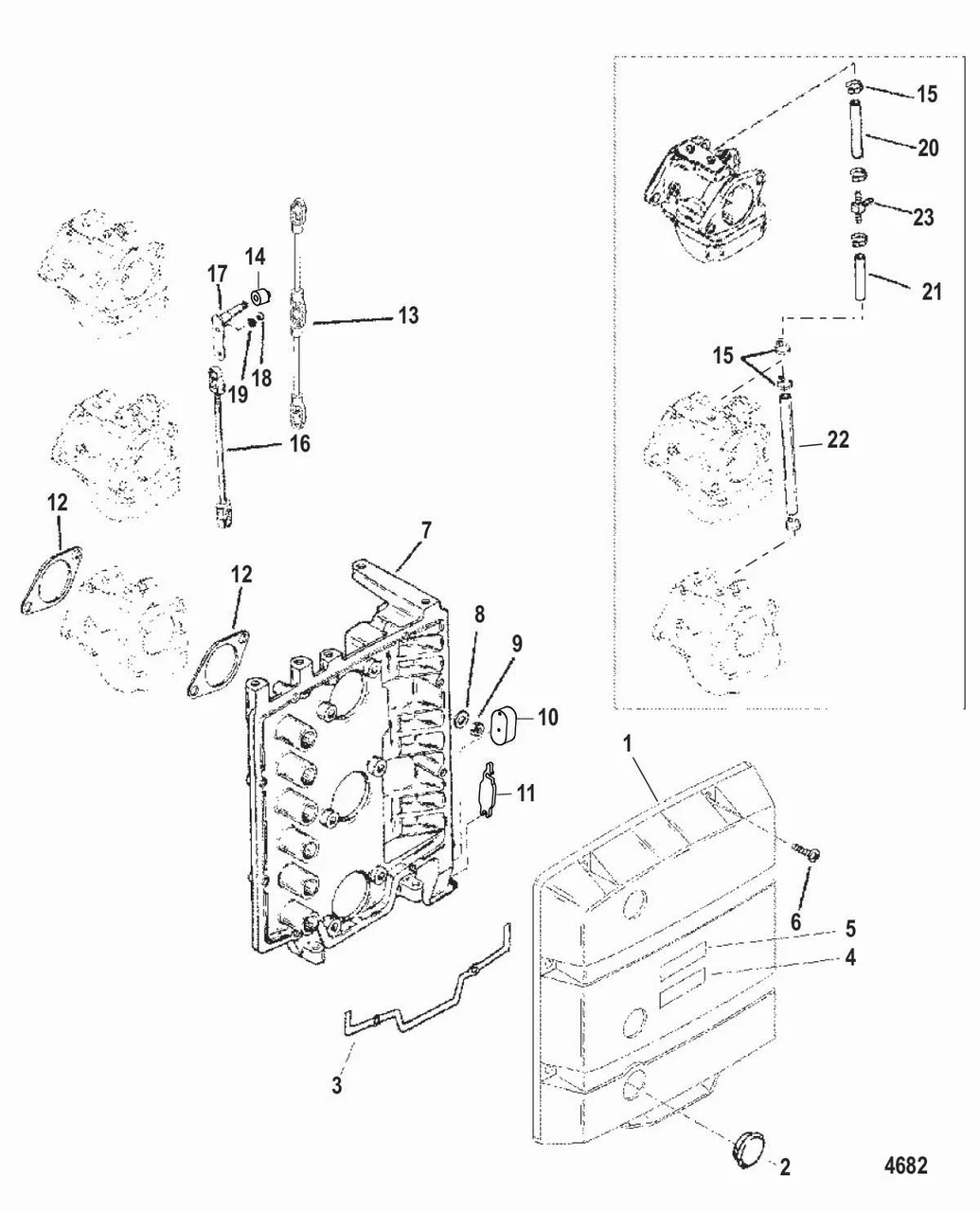 Quicksilver - Gasket - Quicksilver (151724)