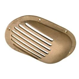 Perko 6-1/4" X 4-1/4" Scoop Strainer Bronze Made In The Usa