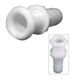 Perko 3/4" Thru-Hull Fitting F/Hose - Plastic Narrow Flange
