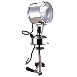 Perko 7" Searchlight - 12v - Chrome
