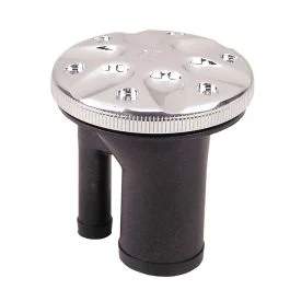 Perko 0591 Vented Fill F/1-1/2" Hose - Straight Neck - Chrome
