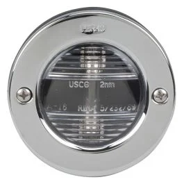 Perko Vertical Mount Stern Light 12vdc W/Sts Bezel