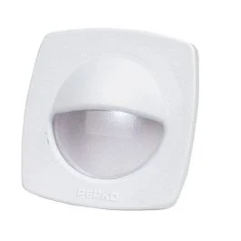 Perko Led Utility Light W/Snap-On Front Cover - White