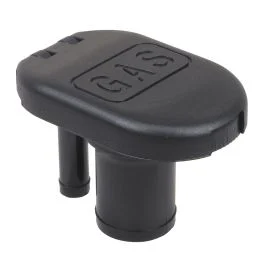 Perko Combination Vented Gas Fill/Tank F/1-1/2" Hose - Straight Neck