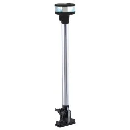 Perko Folding Masthead Light Vertical Combo Mast/All-Round 12-13/16" High Sail Or Power