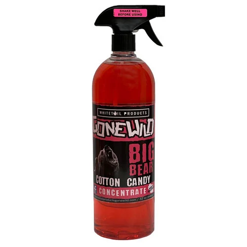 Whitetail Products Gone Wild 8785 Big Bear Attractant Cotton Candy Bear Concentrate Spray - 32 Oz - 8785
