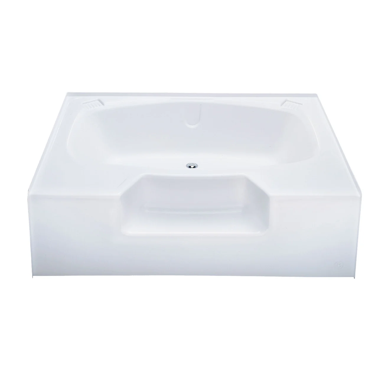 Kinro W4060-SPK ABS Garden Tub - 40 in. x 60 in., White - 209833