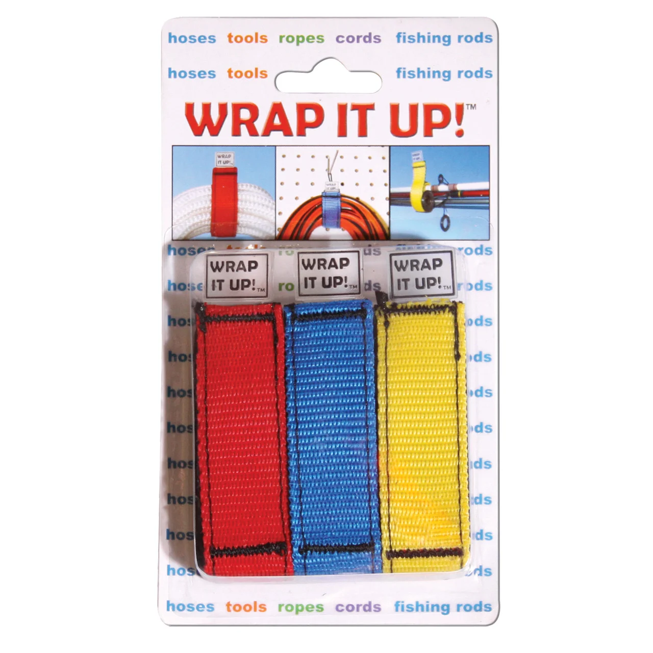 Airhead WR-123 Wrap it Up - Pack of 3, Assorted Colors - WR-123