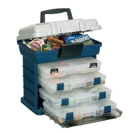 Plano 4-By 3600 Stowaway Rack System - Blue/Silver