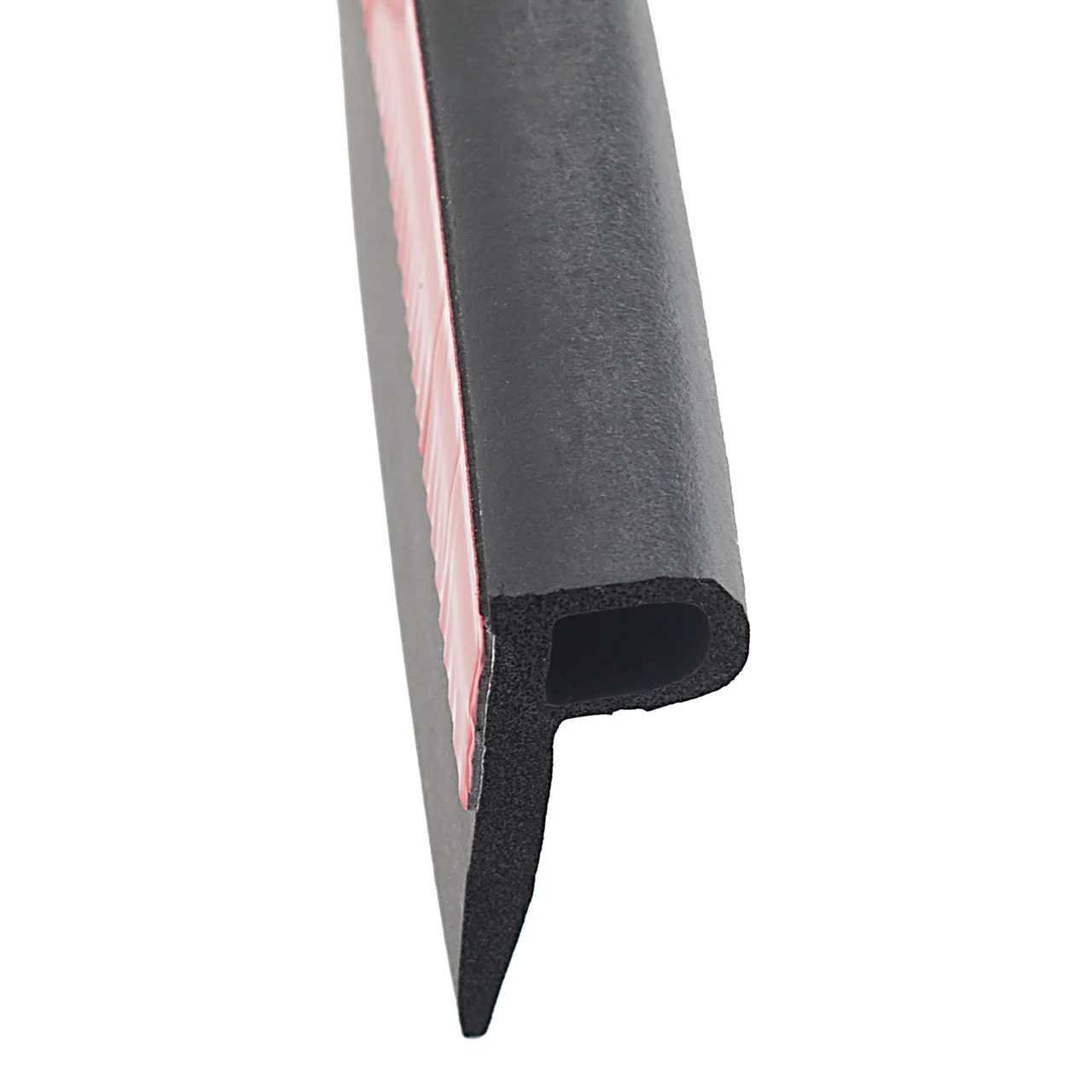 AP Products 018-607 "P" Seal with Tape, Black / 2-1/2 in. x 7/8 in. x 100 ft. - 018-607