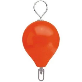 Polyform 13.5" Cm Mooring Buoy W/Ss Iron - Red