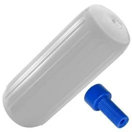 Polyform Htm-1 Fender 6.3" X 15.5" - White W/Adapter