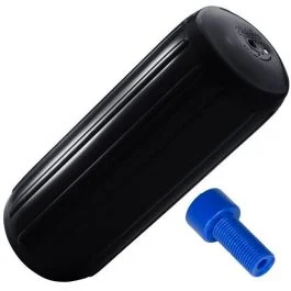 Polyform Htm-3 Fender 10.5" X 27" - Black W/Adapter