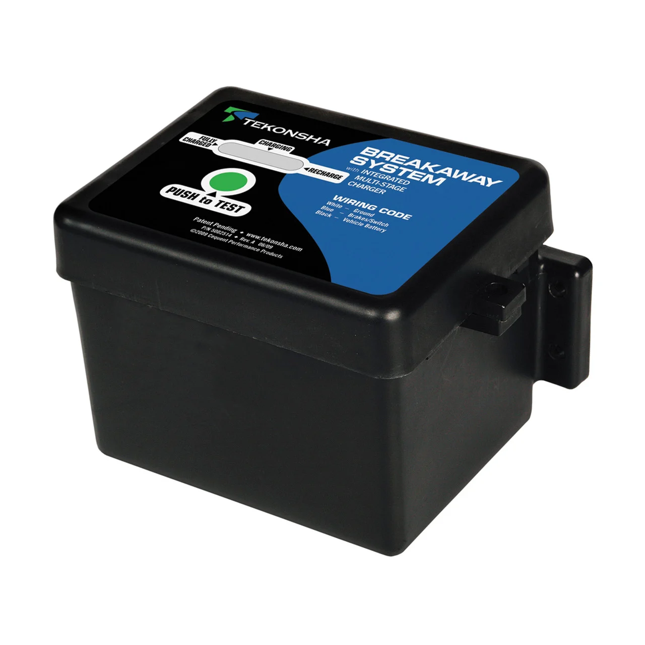 Tekonsha 50-85-313 Breakaway System with Push-to-Test LED - 50-85-313