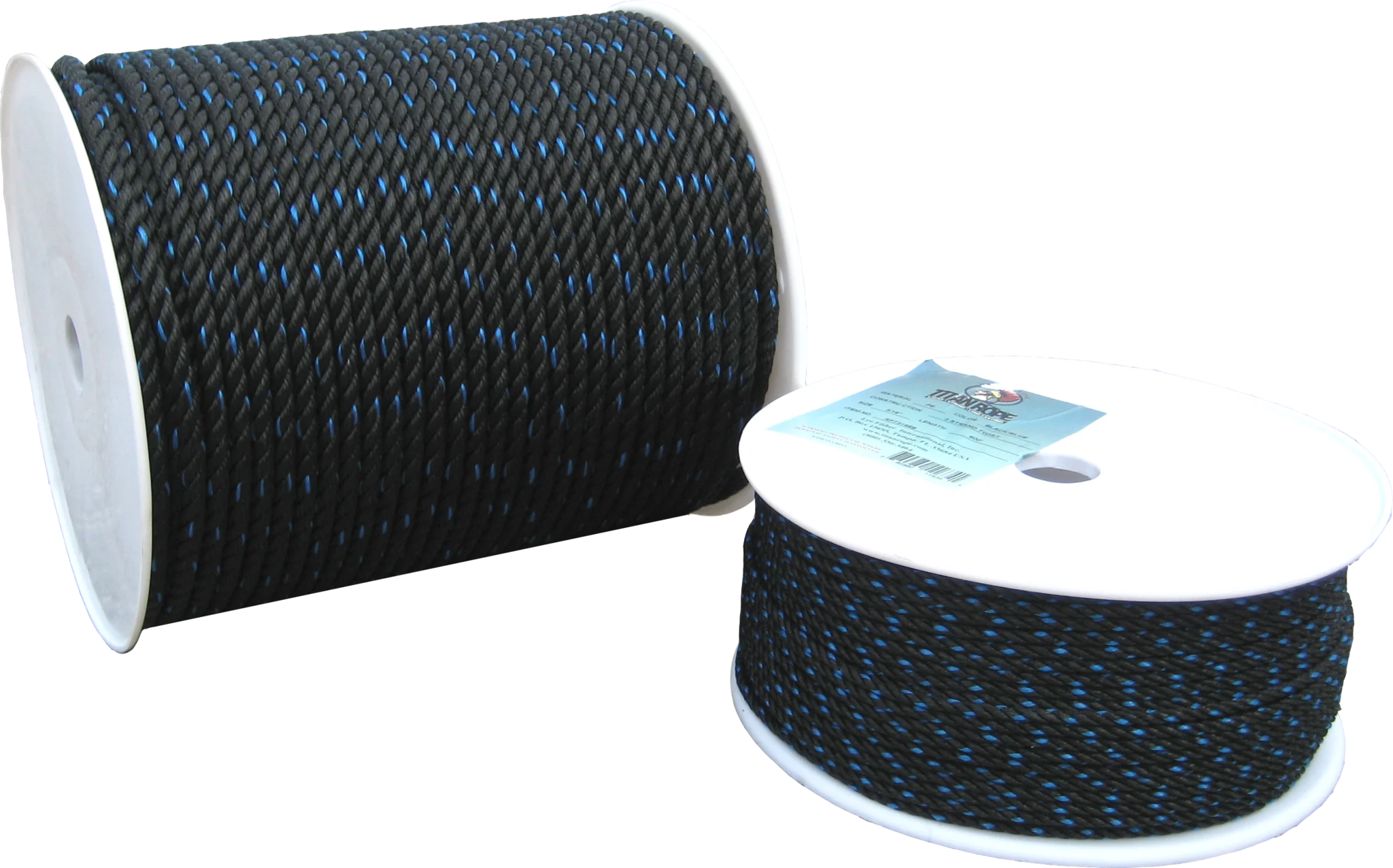 Poly P.E.(Polyethyelene) Rope Twisted in Spool