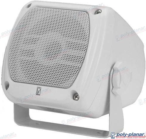 Recmar - Sub-compact Box Speakers Wht (ppma-840)
