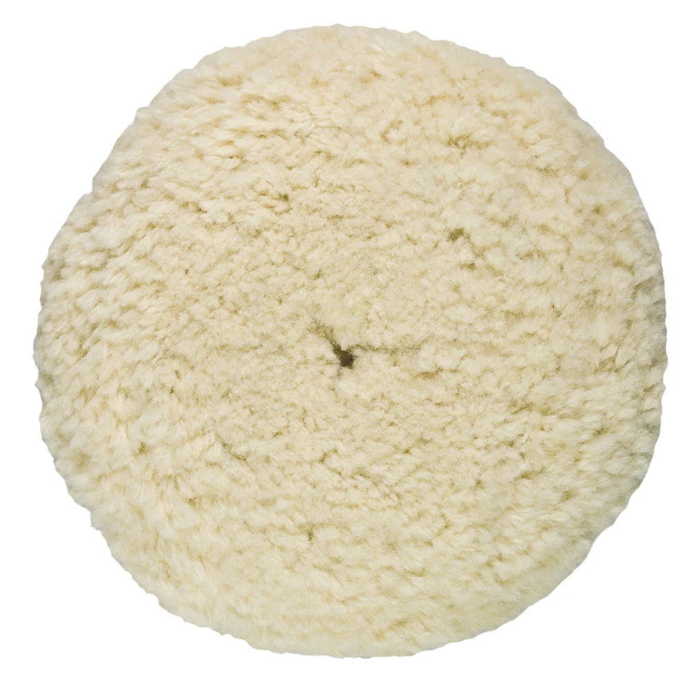 Presta Rotary Wool Buffing Pad - White Heavy Cut