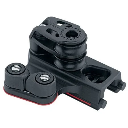 HARKEN 22mm End Control — Double Sheave, Cam Cleat, Set of 2, 2743
