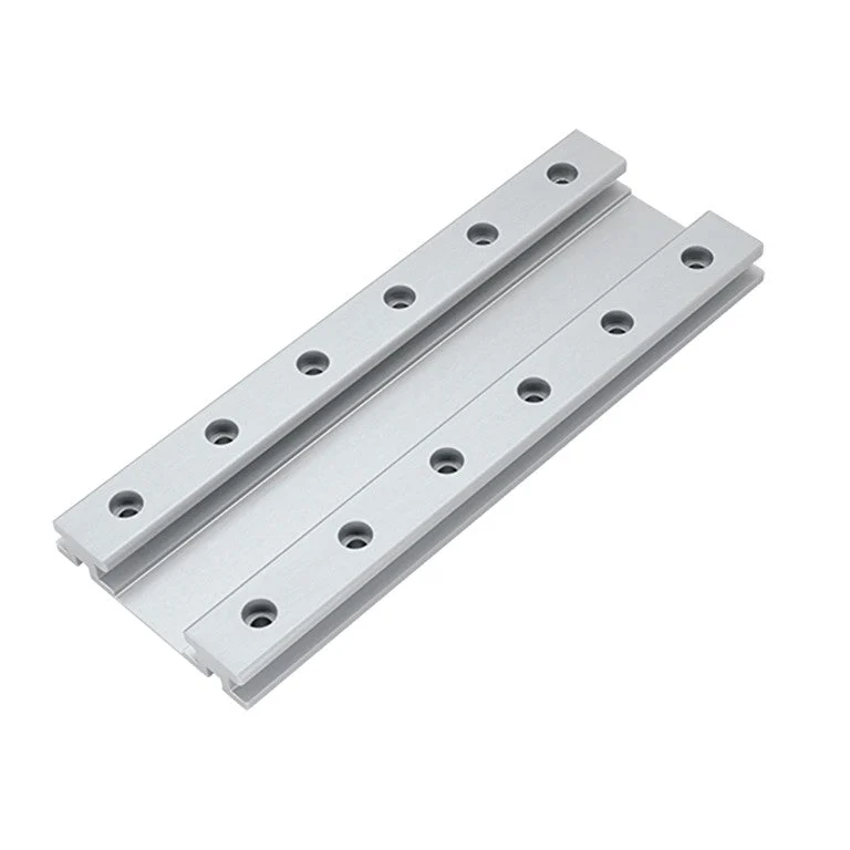 HARKEN 32mm Clear-Anodized Switch T-Track — Double 300 mm Storage Track, 3948.clear