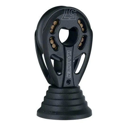 HARKEN 57 mm Aluminum Black Magic Stand-up Block, 3227