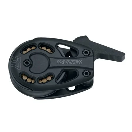 HARKEN 57 mm Aluminum Black Magic Footblock - Lockoff, 3221