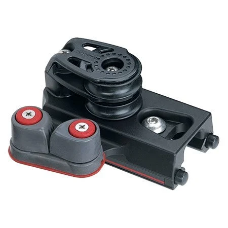 HARKEN 32mm End Control — Double Sheave, Cam Cleat, Set of 2, 3170