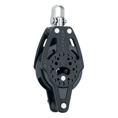 HARKEN 57mm Carbo Ratchet Block - Swivel, Becket, 2136