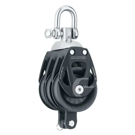 HARKEN 60mm Element Triple Block - Swivel, Becket, 6273