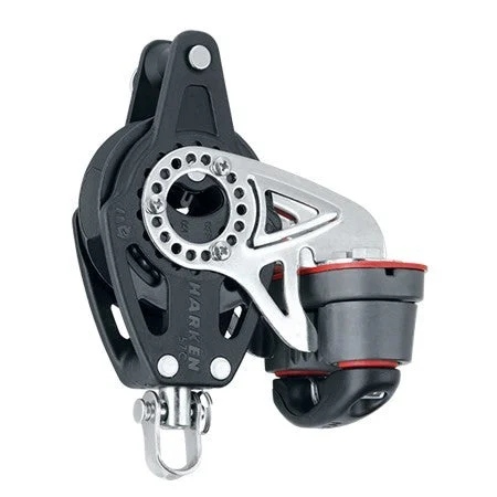 HARKEN 57mm Carbo Ratchet Block - Swivel, Becket, Cam Cleat, 2139