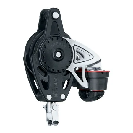 HARKEN 75mm Ratchamatic® Block — Swivel, Becket, Cam Cleat, 2684