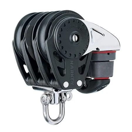 HARKEN 57mm Triple Carbo Ratchamatic Block - Cam Cleat, 2629