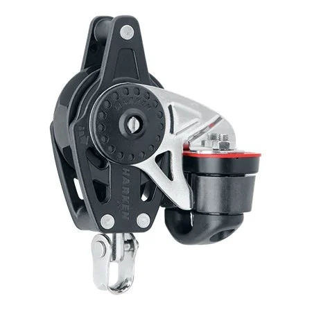 HARKEN 40mm Carbo Ratchet Block - Swivel, Becket, Cam Cleat, 2611