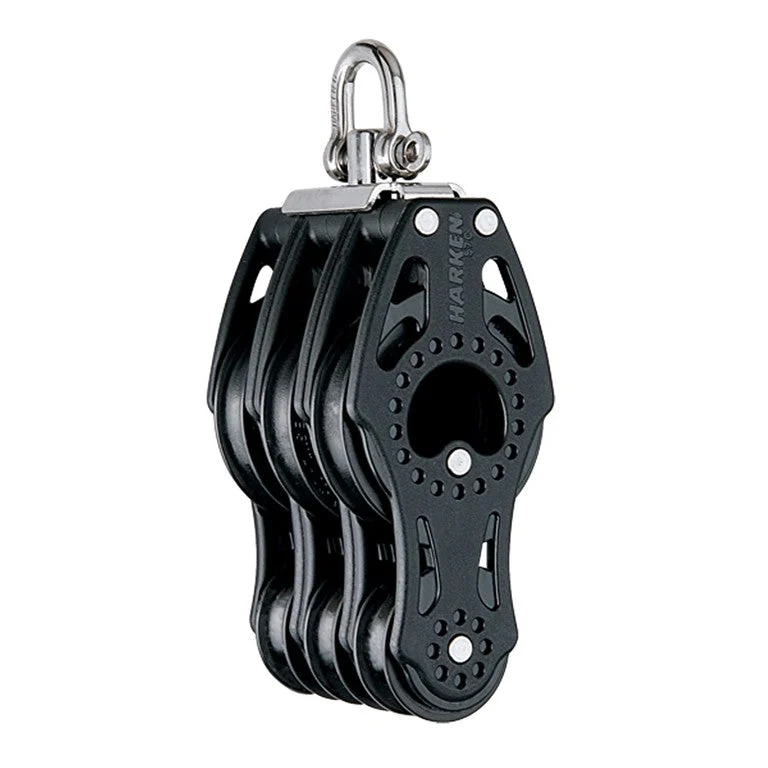 HARKEN 57mm Triple Fiddle Block - Swivel, HSB379