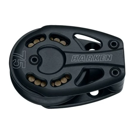 HARKEN 75 mm Aluminum Black Magic Footblock 3234