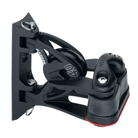 HARKEN 40 mm Pivoting Lead Block w/Carbo-Cam® Cleat, 2157