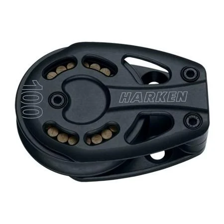 HARKEN 100 mm Aluminum Black Magic Footblock, 3249