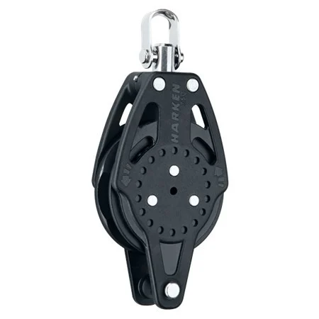 HARKEN 75mm CARBO RATCHET BLOCK W/ BECKET, 2681