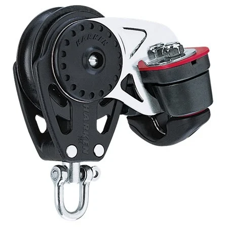 HARKEN 75mm Carbo Block - Swivel, Cam Cleat, 2666