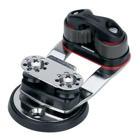 HARKEN Micro Cam Base — Swivel, 16 mm Sheaves, 462