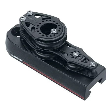 HARKEN 32mm Big Boat End Control — Triple Sheave, Dead End, Set of 2, 3197