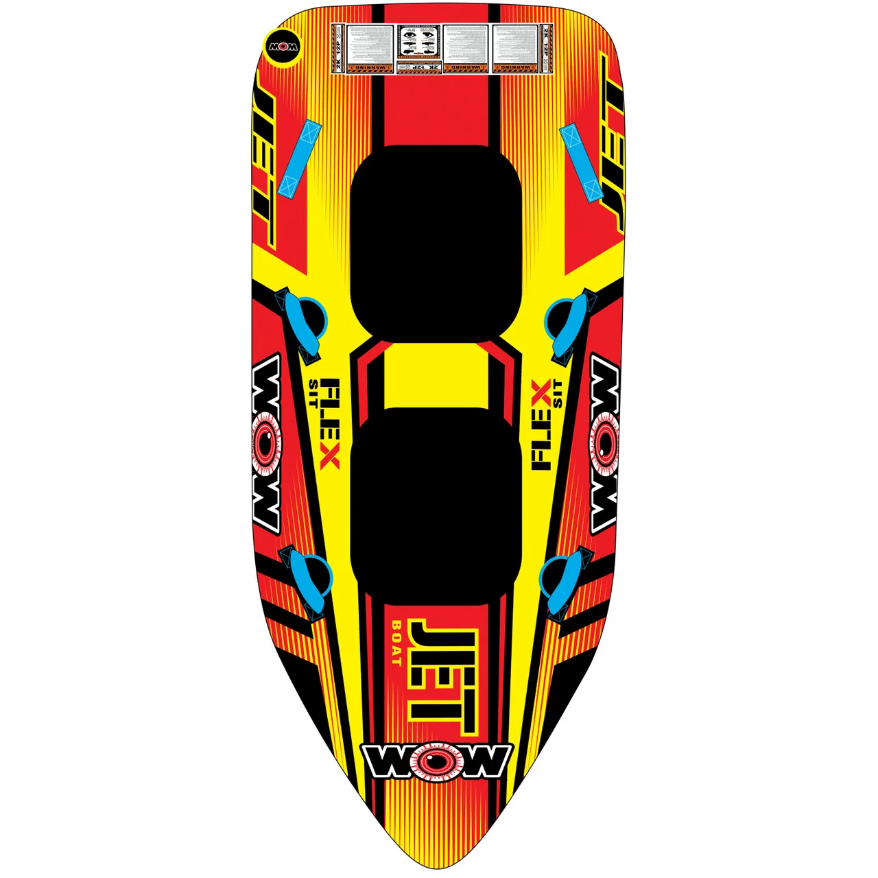 Wow Watersports 17-1020 Jet Boat Series Towables - 2 Person Rider - 17-1020
