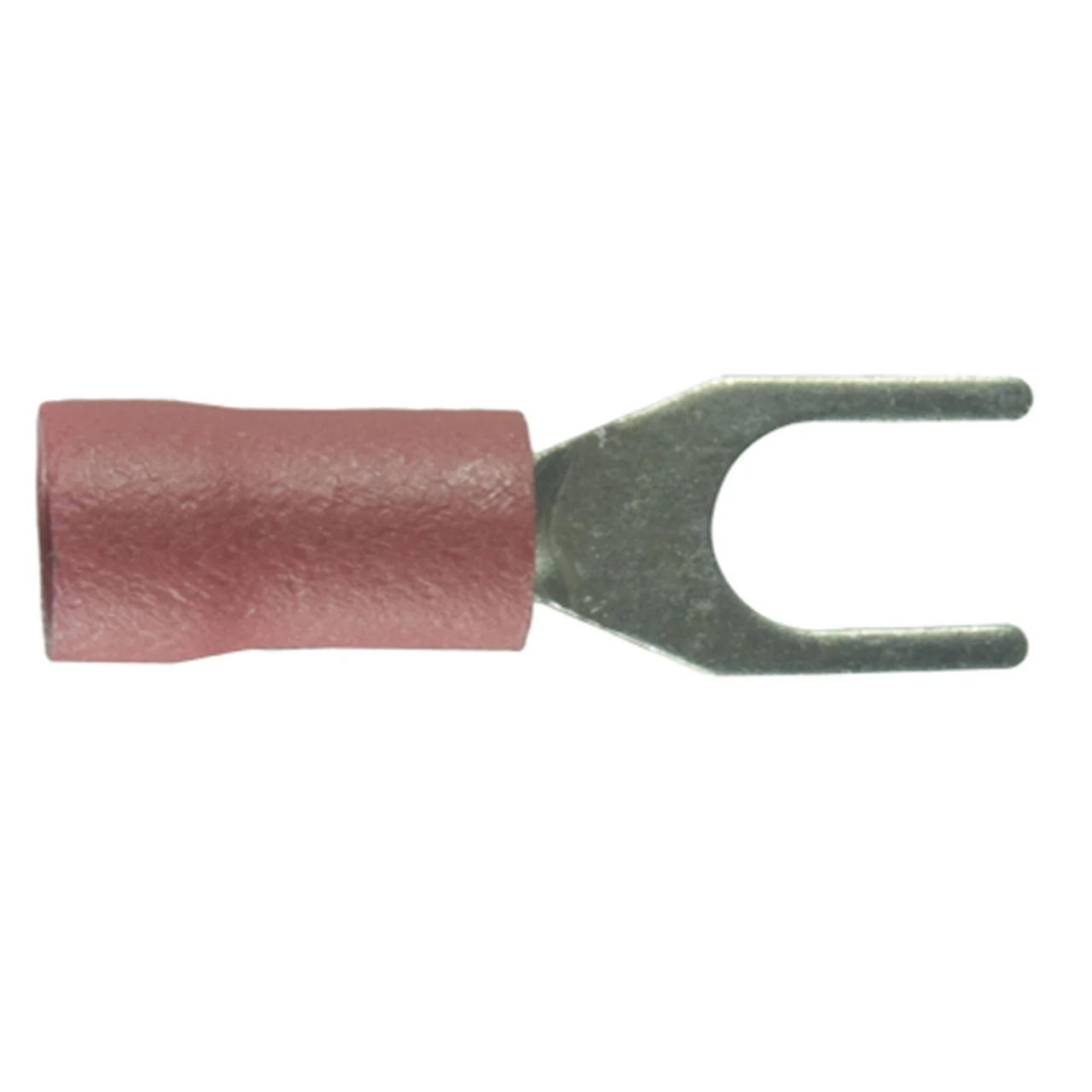 WirthCo 80838 Vinyl Fork Terminal Connector - #8 Stud, 22-18 AWG, Pack of 25 - 80838
