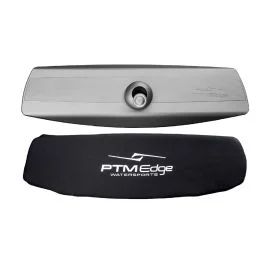 Ptm Watersports Vr-140 Elite Mirror & Cover Combo - Titanium Grey