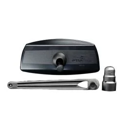 Ptm Watersports Ucx-17 Pro Pontoon Mirror/Bracket Kit - Titanium Grey