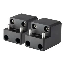 Ptm Watersports Board Rack Mount - 4 Bolt - Black - Pair