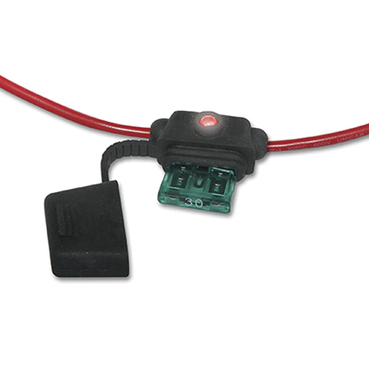 WirthCo 24413 MidBlade LED Fuse Holder with Water-Resistant Cover - 24413