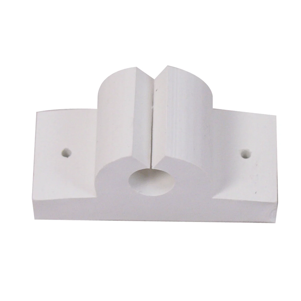 Whitecap 3750WC White Rubber Rod Tool Holder, 3/8" - 2-1/6" x 7/8" - 3750WC
